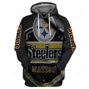 Pittsburgh Steelers 3d All Over Print Hoodie Zip-up Hoodie-trungten-yqir5