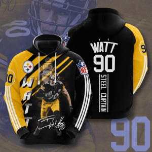 Pittsburgh Steelers 3d All Over Print Hoodie Zip-up Hoodie