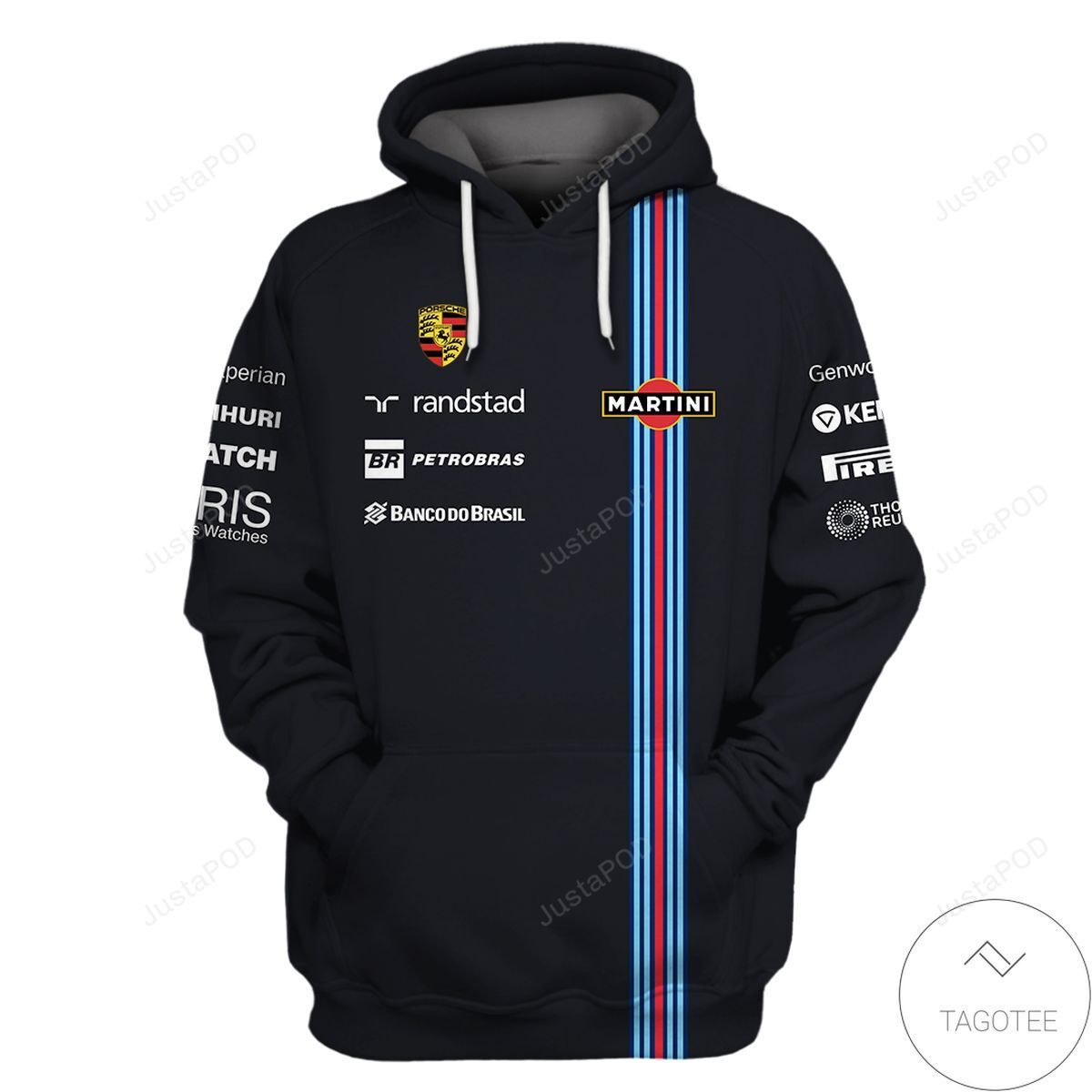 Pors Porsche Rallying 3d All Over Print Hoodie Zip-up Hoodie