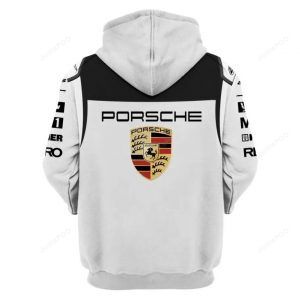 Porsche Motorsport 3d All Over Print Hoodie Zip-up Hoodie