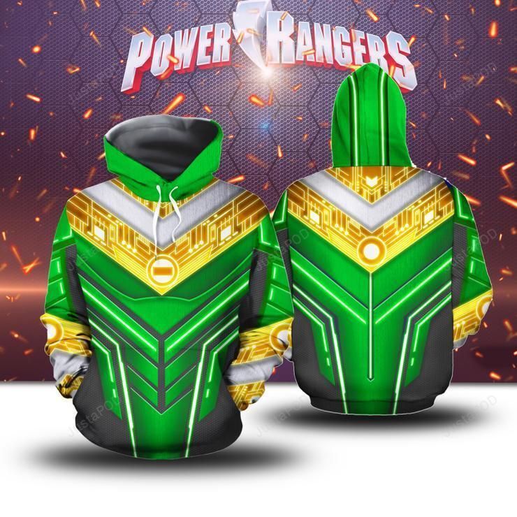 Power Ranger 3d All Over Print Hoodie Zip-up Hoodie