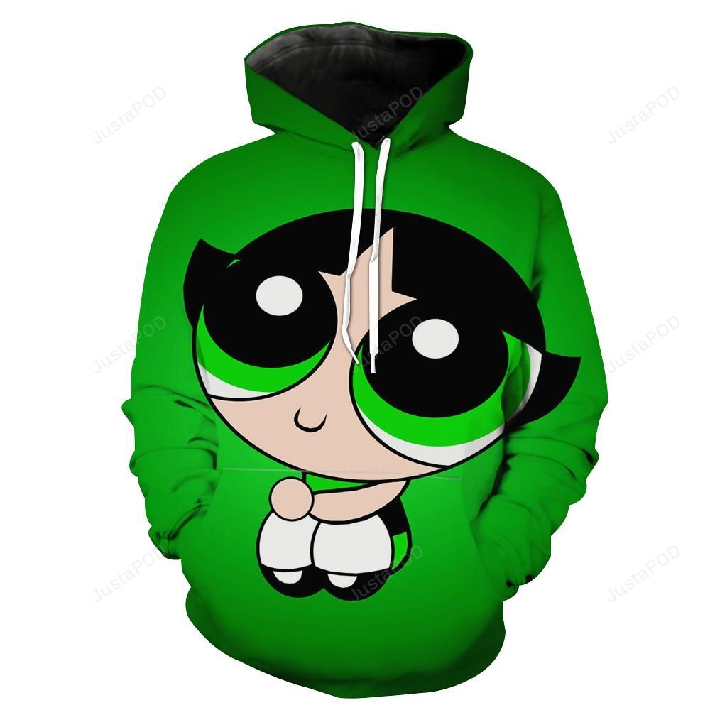 Powerpuff Girls Buttercup 3d Hoodie For Men Women All Over 3d Printed Hoodie Powerpuff Girls Clothing