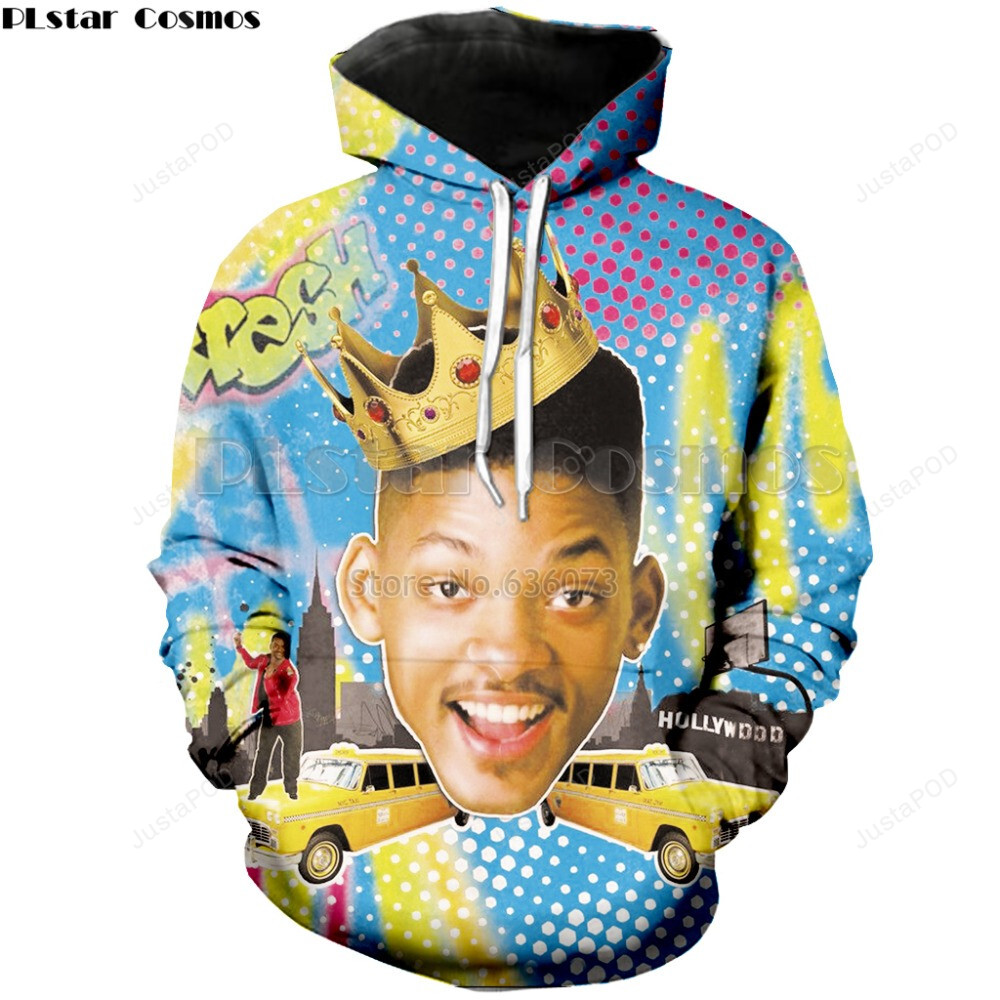 Prince Of Bel-air Will Smith 3d All Over Print Hoodie Zip-up Hoodie