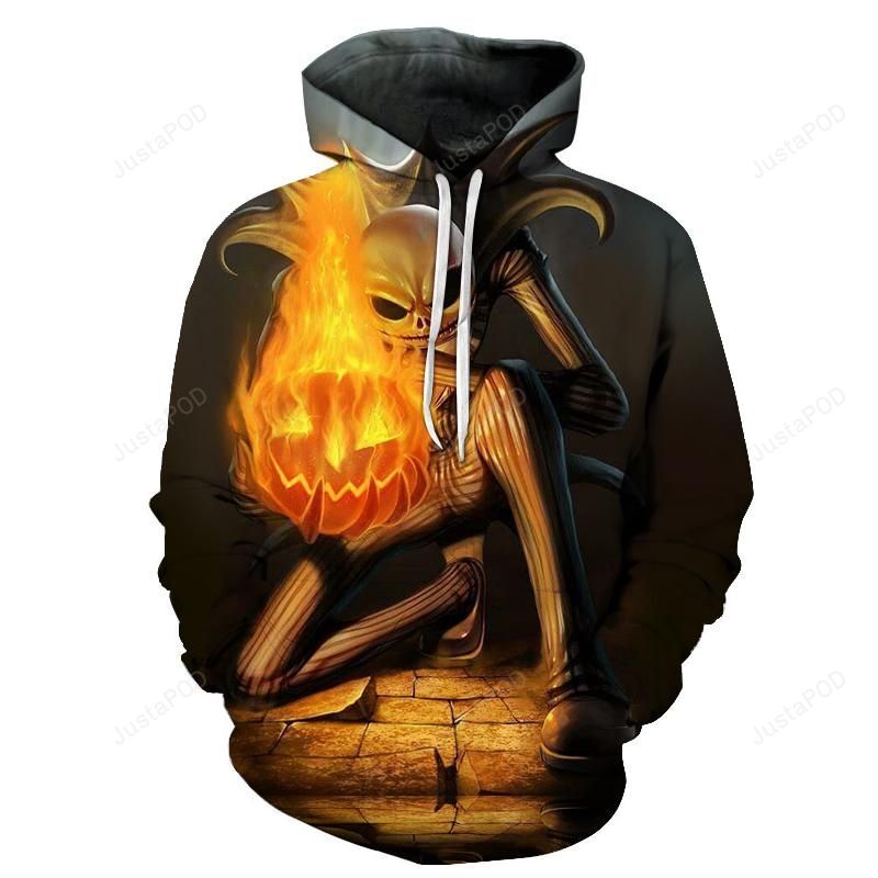 Pumpkin King The Nightmare Before Christmas 3d 3d Hoodie For Men Women All Over 3d Printed Hoodie