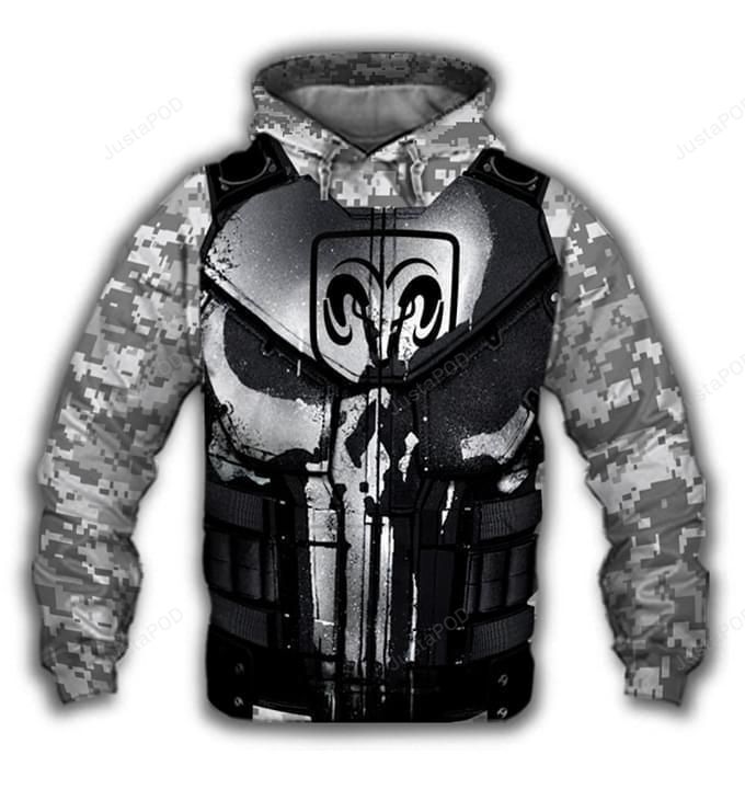 Ram Trucks 3d All Over Print Hoodie Zip-up Hoodie