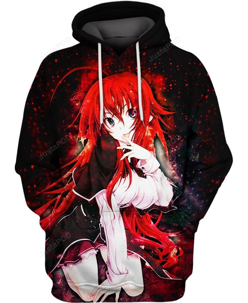 Rias Gremory 3d All Over Print Hoodie Zip-up Hoodie