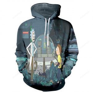 Rick And Morty 3d All Over Print Hoodie Zip-up Hoodie-trungten-rns3w