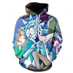 Rick And Morty 3d All Over Print Hoodie Zip-up Hoodie-trungten-wofqx