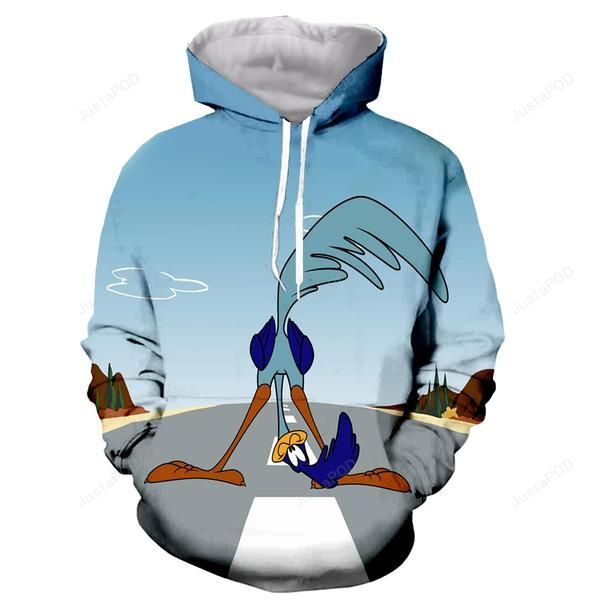 Road Runner Wile E Coyote For Unisex 3d All Over Print Hoodie Zip-up Hoodie-trungten-yy2n9