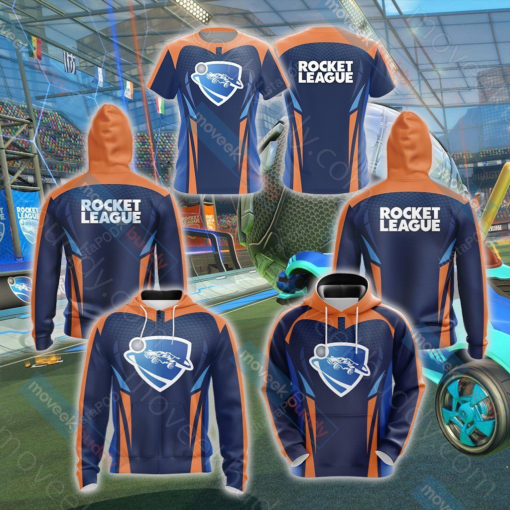 Rocket League Unisex 3d Hoodie 3d All Over Print Hoodie Zip-up Hoodie