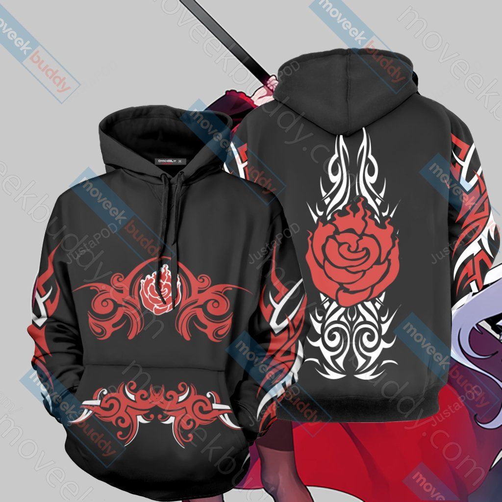 Rwby 3d All Over Print Hoodie Zip-up Hoodie