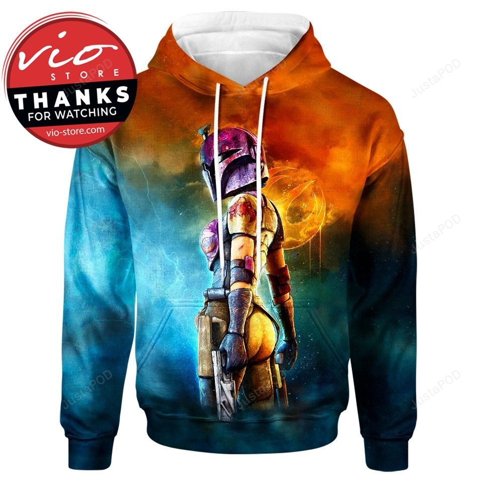 Sabine Wren 3d All Over Print Hoodie Zip-up Hoodie