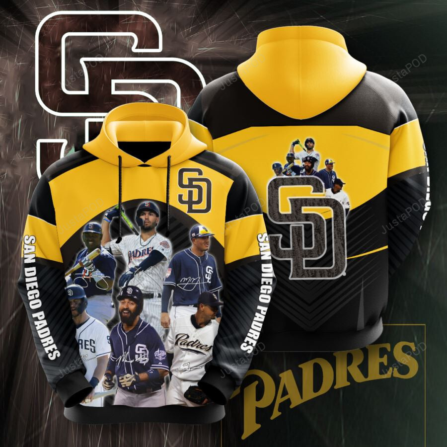 San Diego Padres 3d All Over Print Hoodie Zip-up Hoodie-trungten-426ro