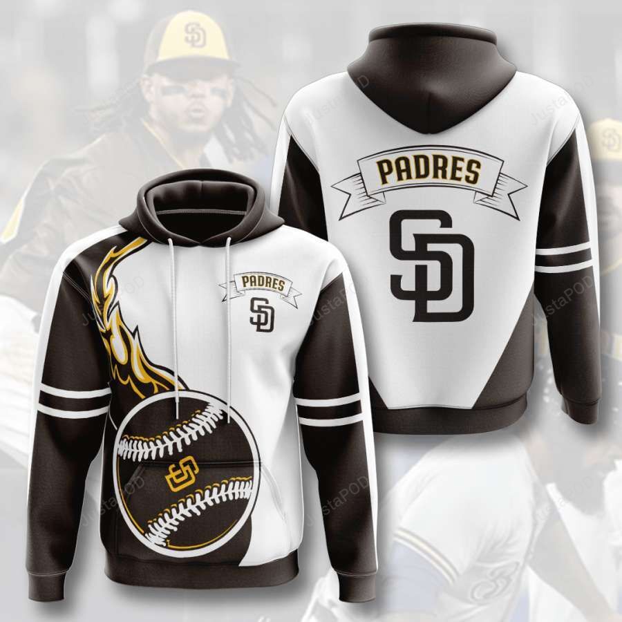 San Diego Padres 3d All Over Print Hoodie Zip-up Hoodie-trungten-zaxxh