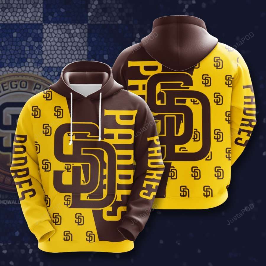 San Diego Padres 3d All Over Print Hoodie Zip-up Hoodie-trungten-zvgnv