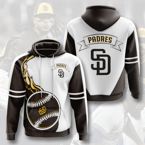 San Diego Padres All Over Printed Hoodie