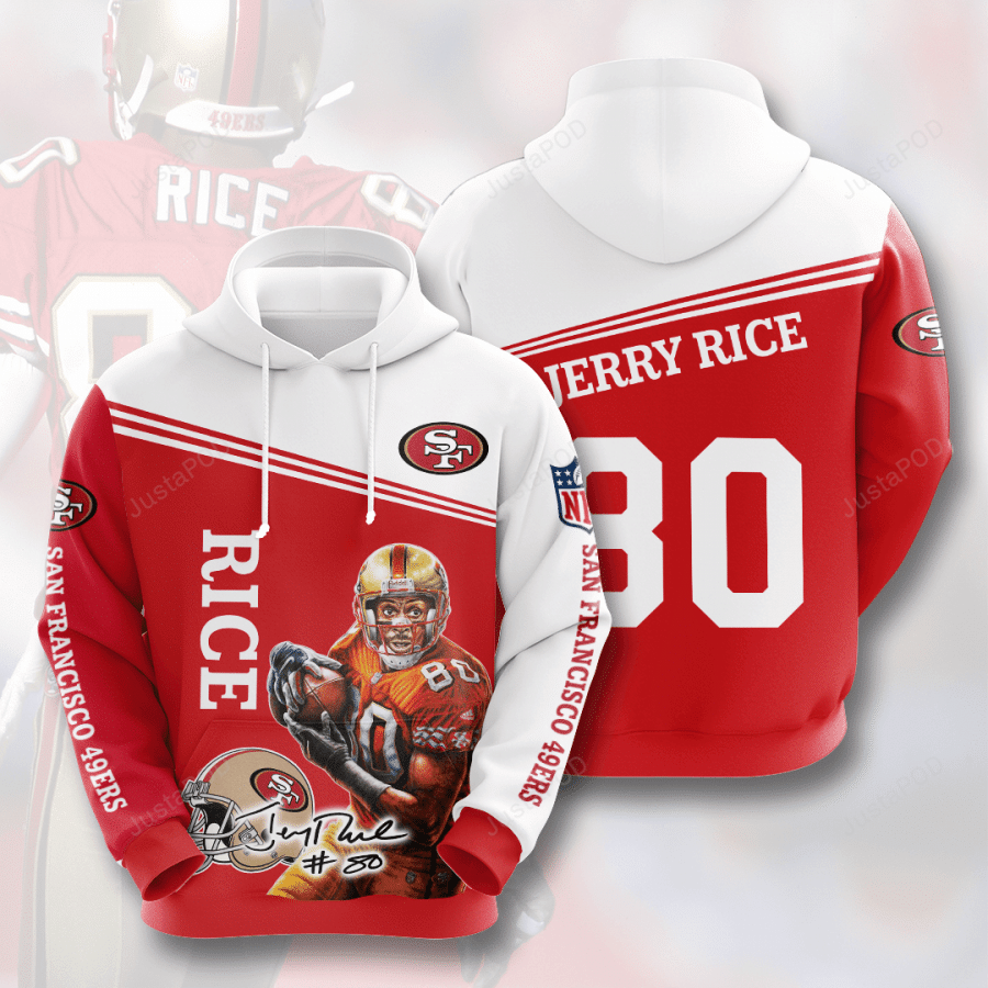 San Francisco 49ers 3d All Over Printed Hoodie Zip- Up Hoodie-trungten-0xck6