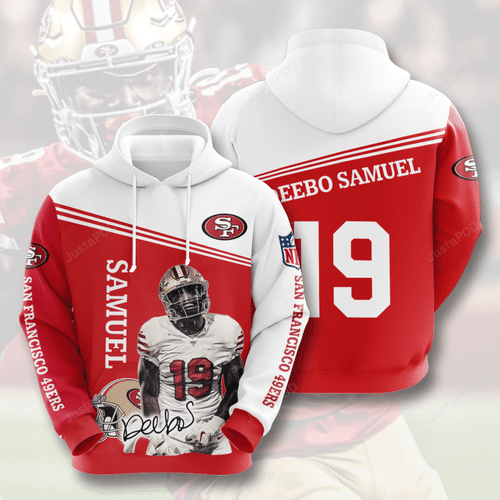 San Francisco 49ers Deebo Samuel 3d Hoodie For Men For Women All Over Printed Hoodie