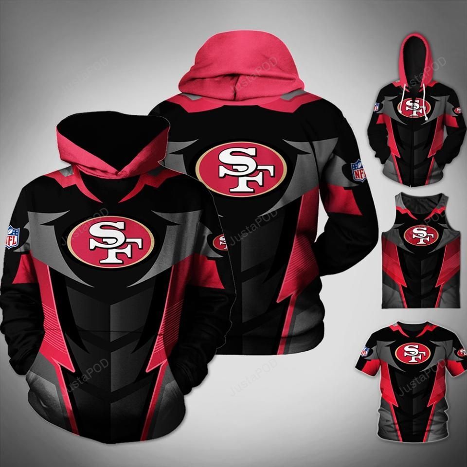 San Francisco 49ers Nfl Fan 3d Hoodie