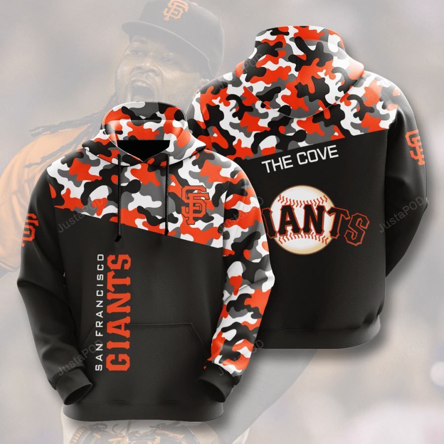 San Francisco Giants 3d All Over Print Hoodie Zip-up Hoodie-trungten-3s97x