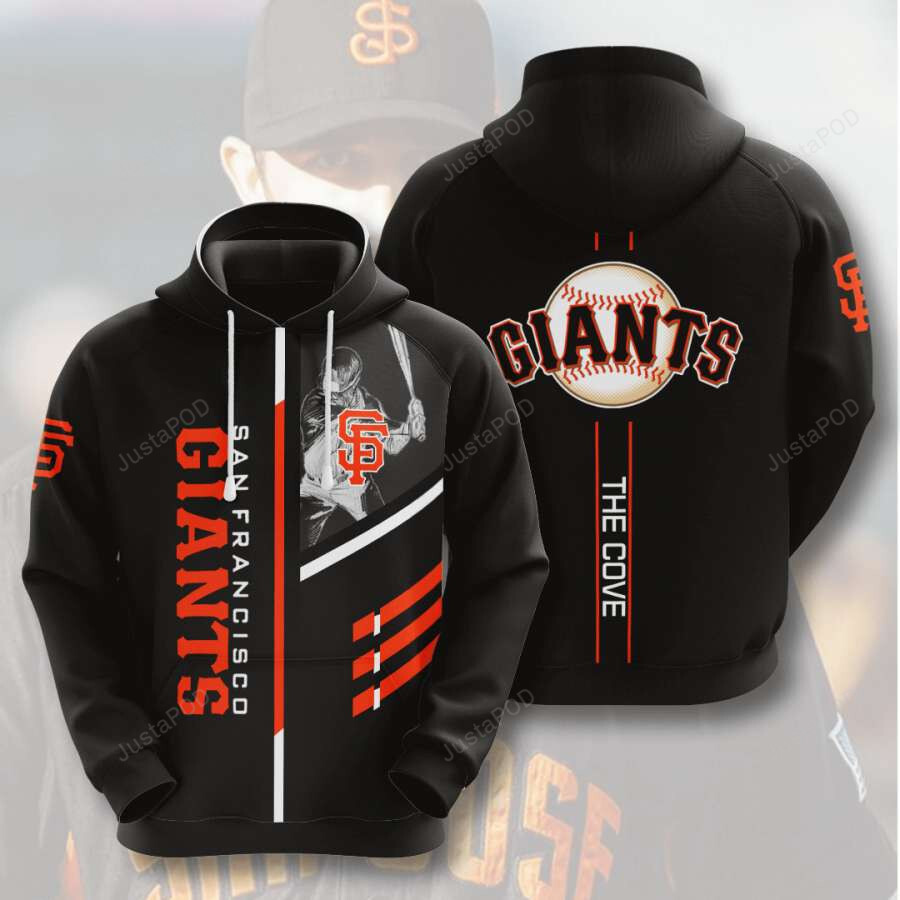 San Francisco Giants 3d All Over Print Hoodie Zip-up Hoodie