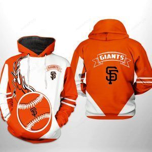 San Francisco Giants Mlb 3d All Over Print Hoodie Zip-up Hoodie