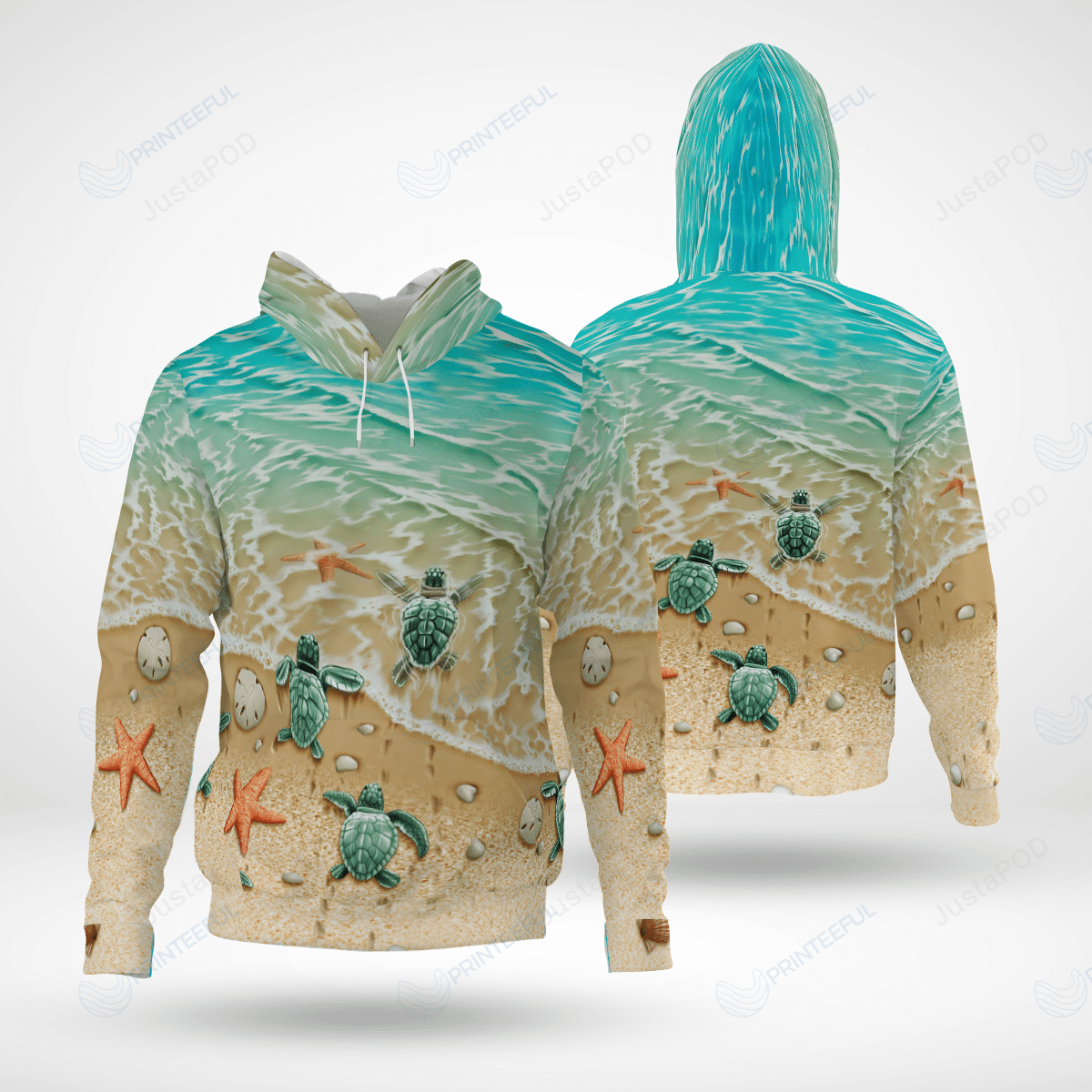 Sea Turtles 3d All Over Print Hoodie Zip-up Hoodie