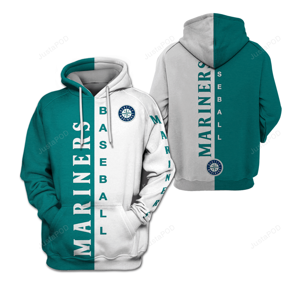 Seattle Mariners 3d All Over Print Hoodie Zip-up Hoodie