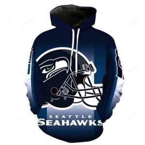 Seattle Seahawks 3d All Over Print Hoodie Zip-up Hoodie-trungten-1865w