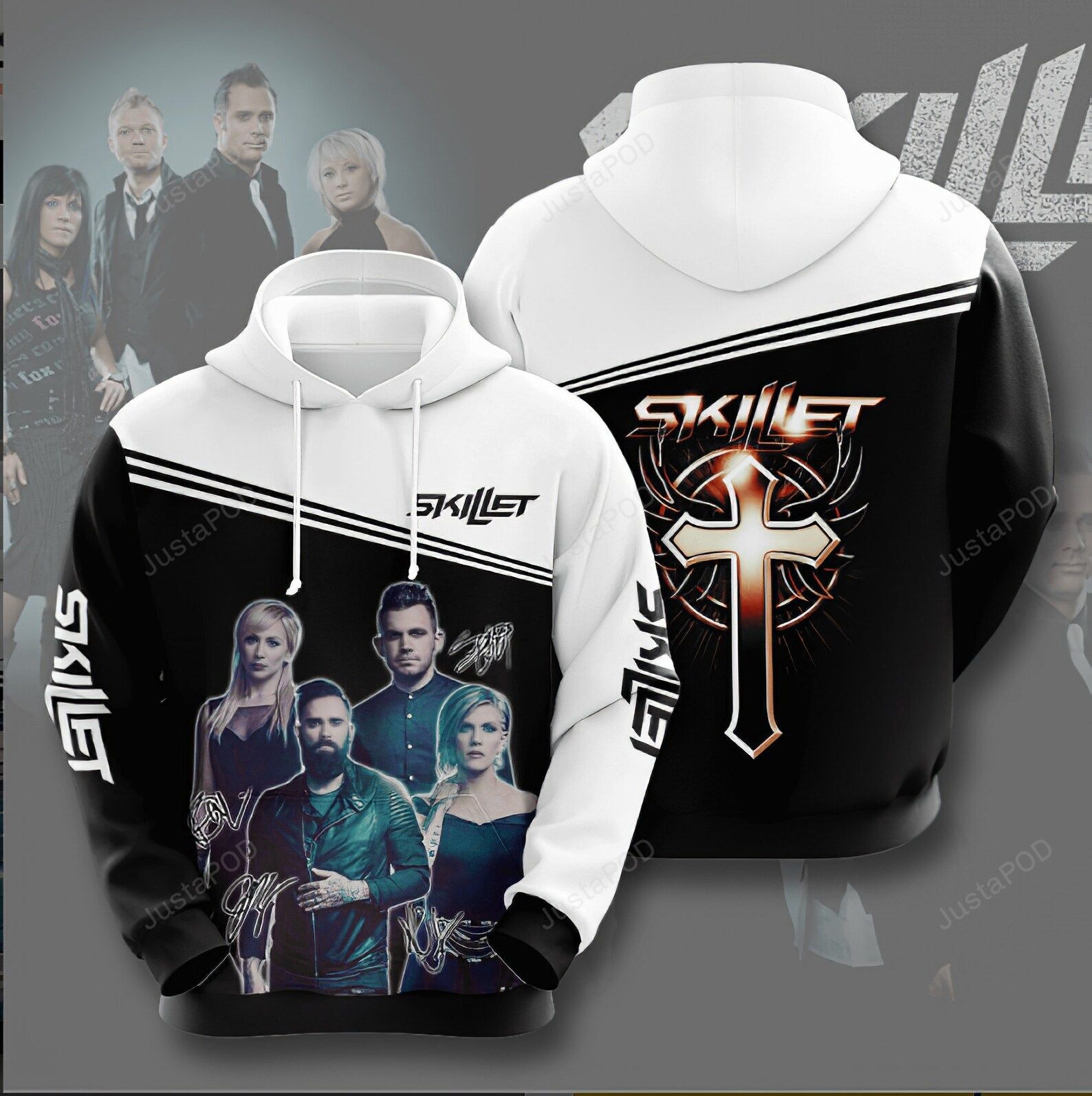 Skillet Band 3d Hoodie All Over Print Hoodie