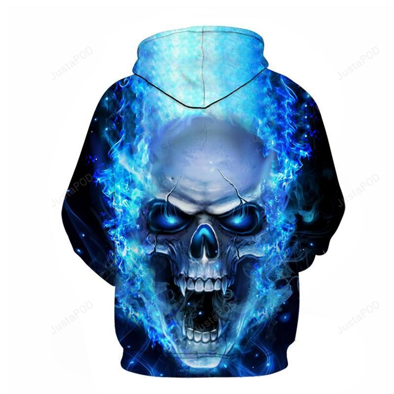 Skull 3d All Over Print Hoodie Zip-up Hoodie-trungten-llpf2