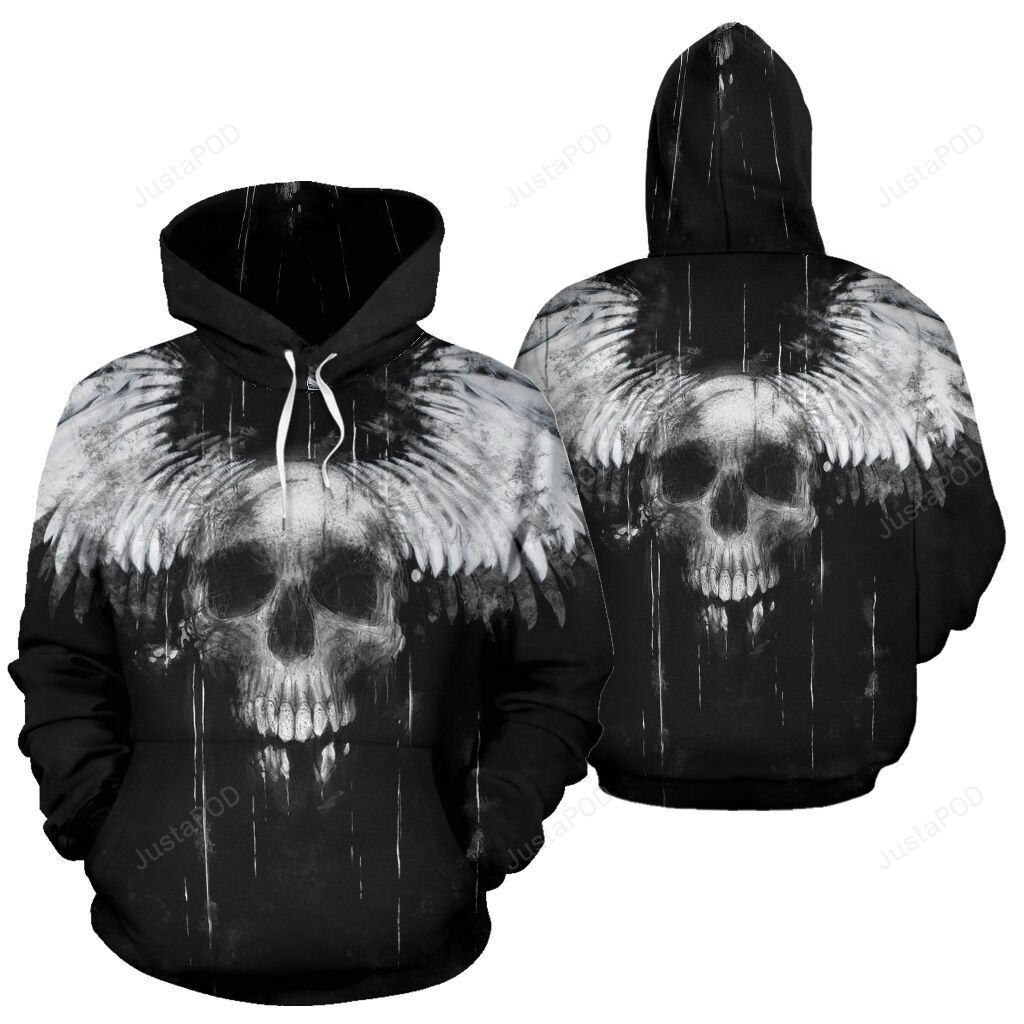 Skull Hoodie 3d All Over Print Hoodie Zip-up Hoodie-trungten-cfr7n