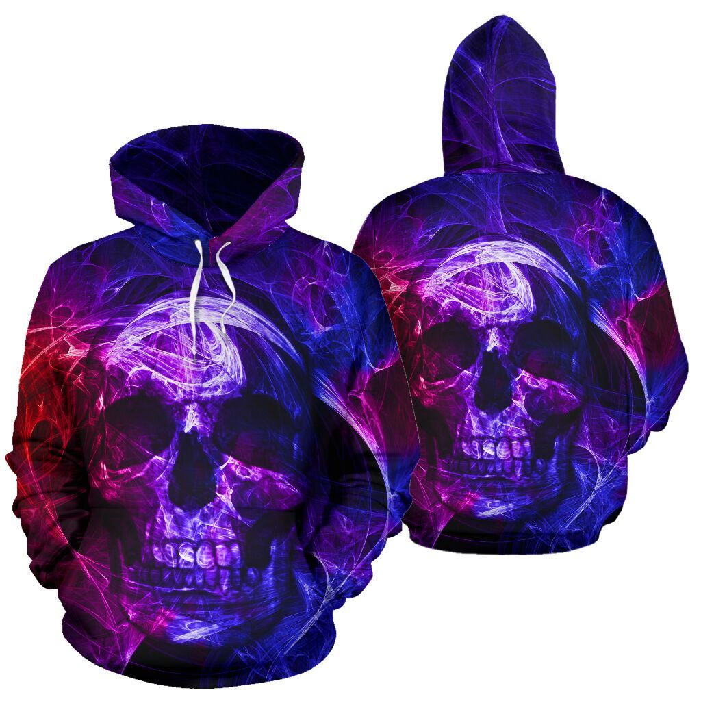 Skull Hoodie 3d All Over Print Hoodie Zip-up Hoodie-trungten-lc4cz