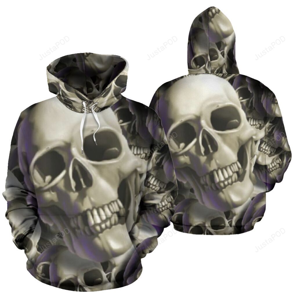 Skull Hoodie 3d All Over Print Hoodie Zip-up Hoodie-trungten-wy3ac