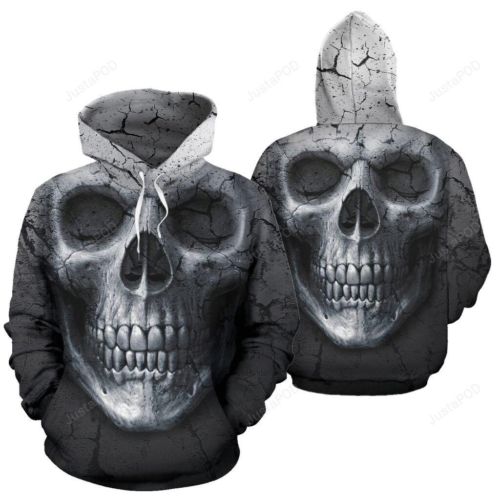 Skull Hoodie 3d All Over Print Hoodie Zip-up Hoodie-trungten-yvsf0