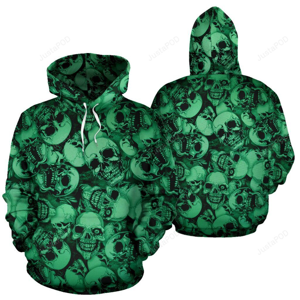 Skull Hoodie 3d All Over Print Hoodie Zip-up Hoodie