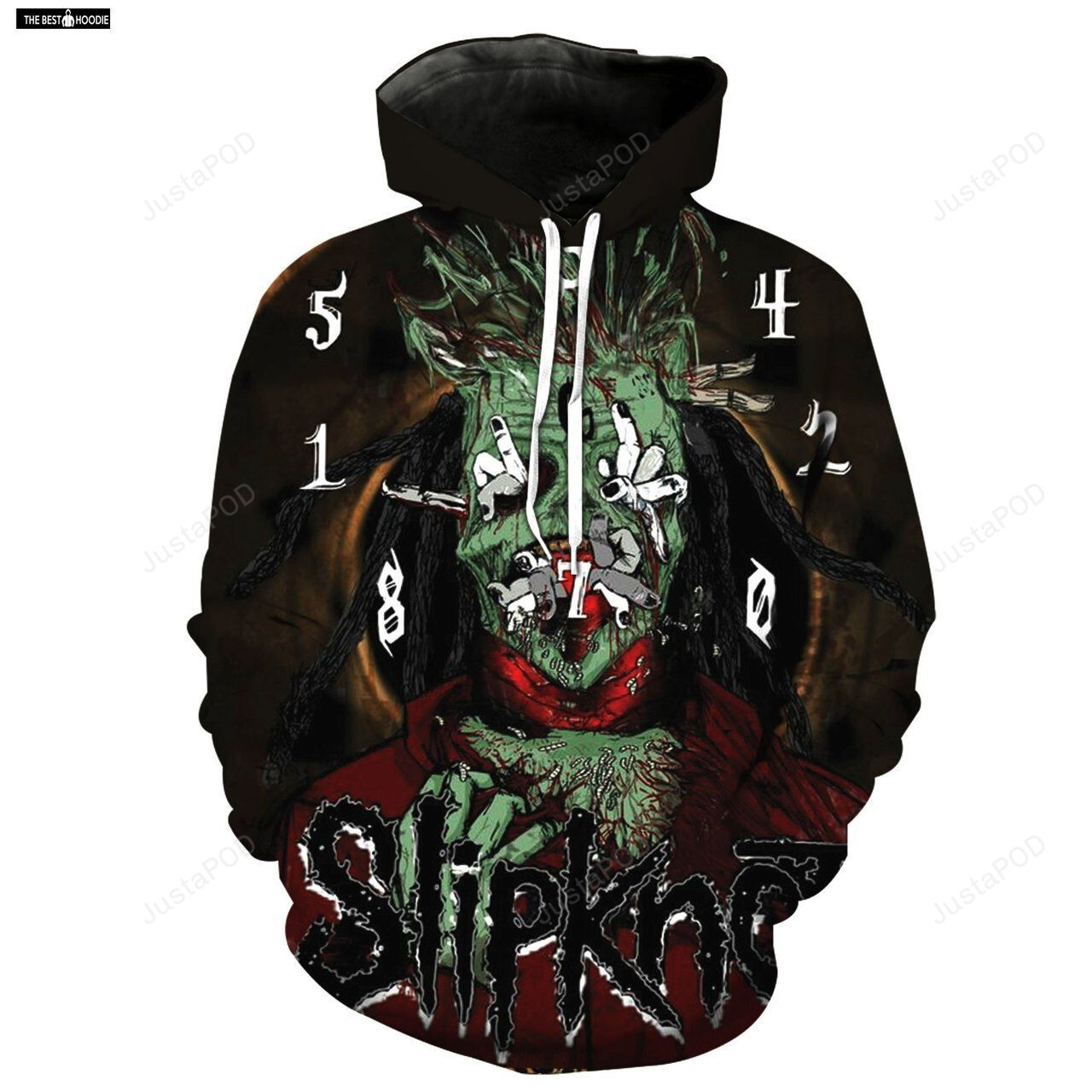 Slipknot 3d All Over Print Hoodie Zip-up Hoodie-trungten-ijtk5