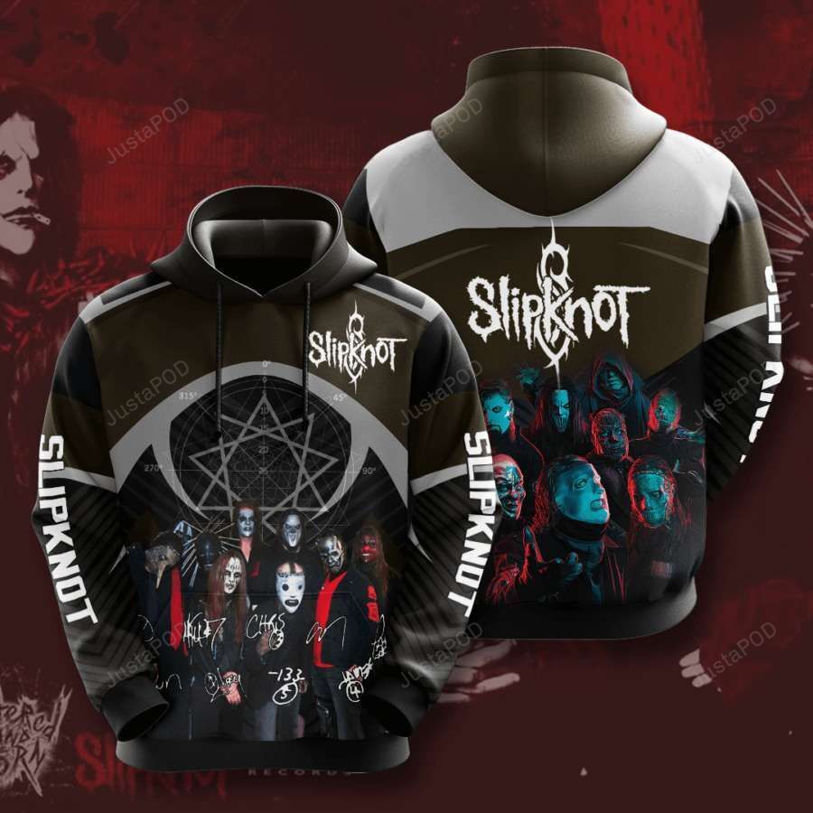 Slipknot 3d All Over Print Hoodie Zip-up Hoodie-trungten-y2j15