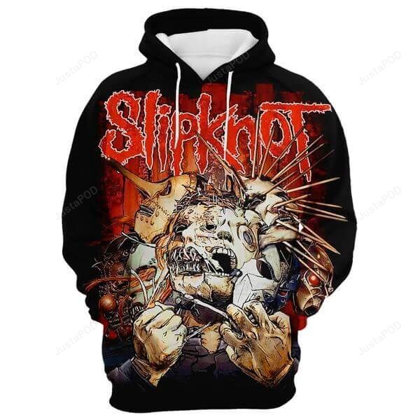 Slipknot Awesome Slipknot Promo Poster 3d Hoodie