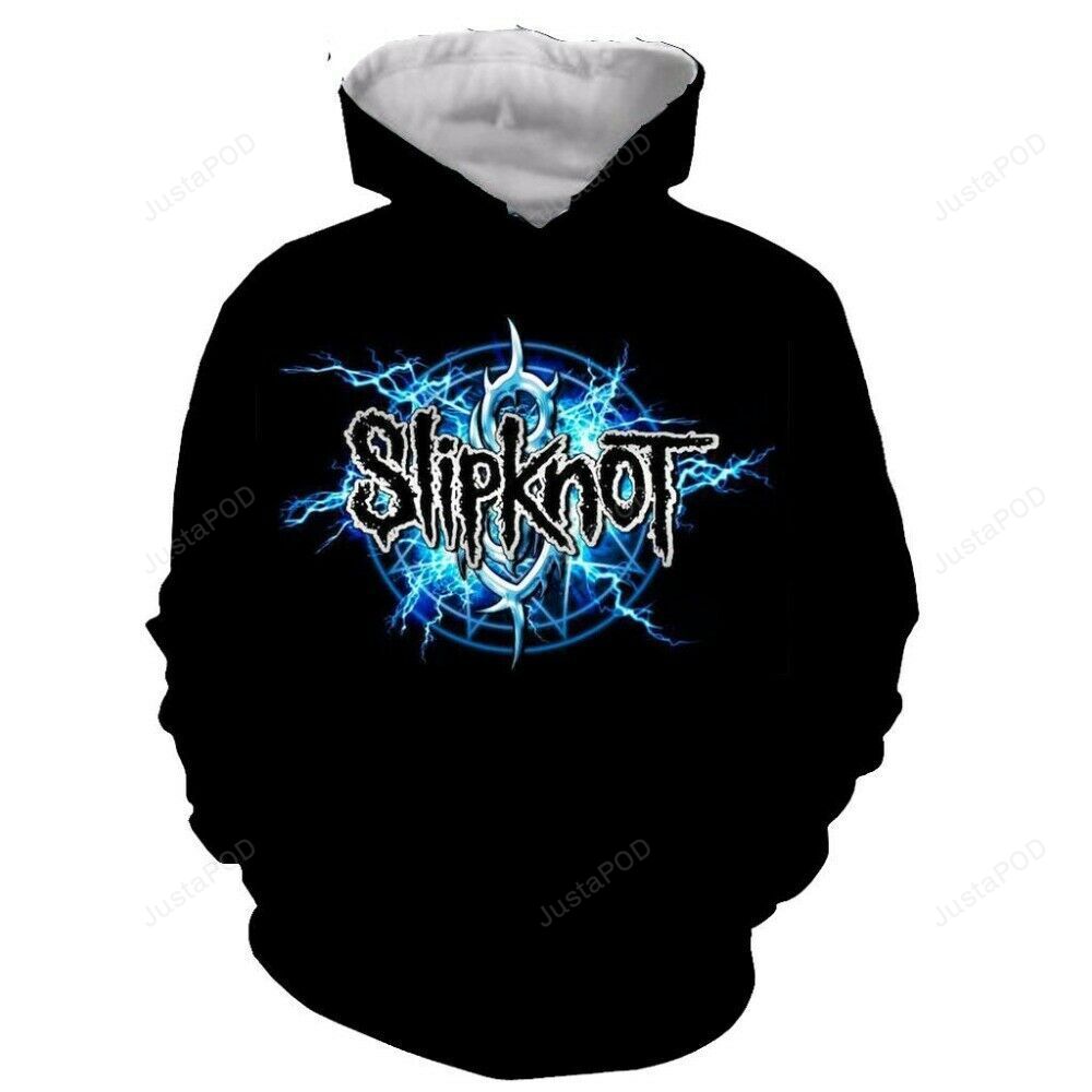 Slipknot Band Logo Rock N Roll 3d Hoodie