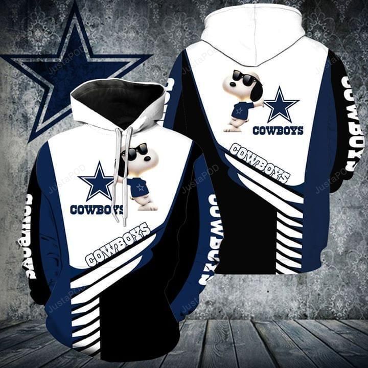 Snoopy Dallas Cowboys For Cowboys Fan 3d Hoodie