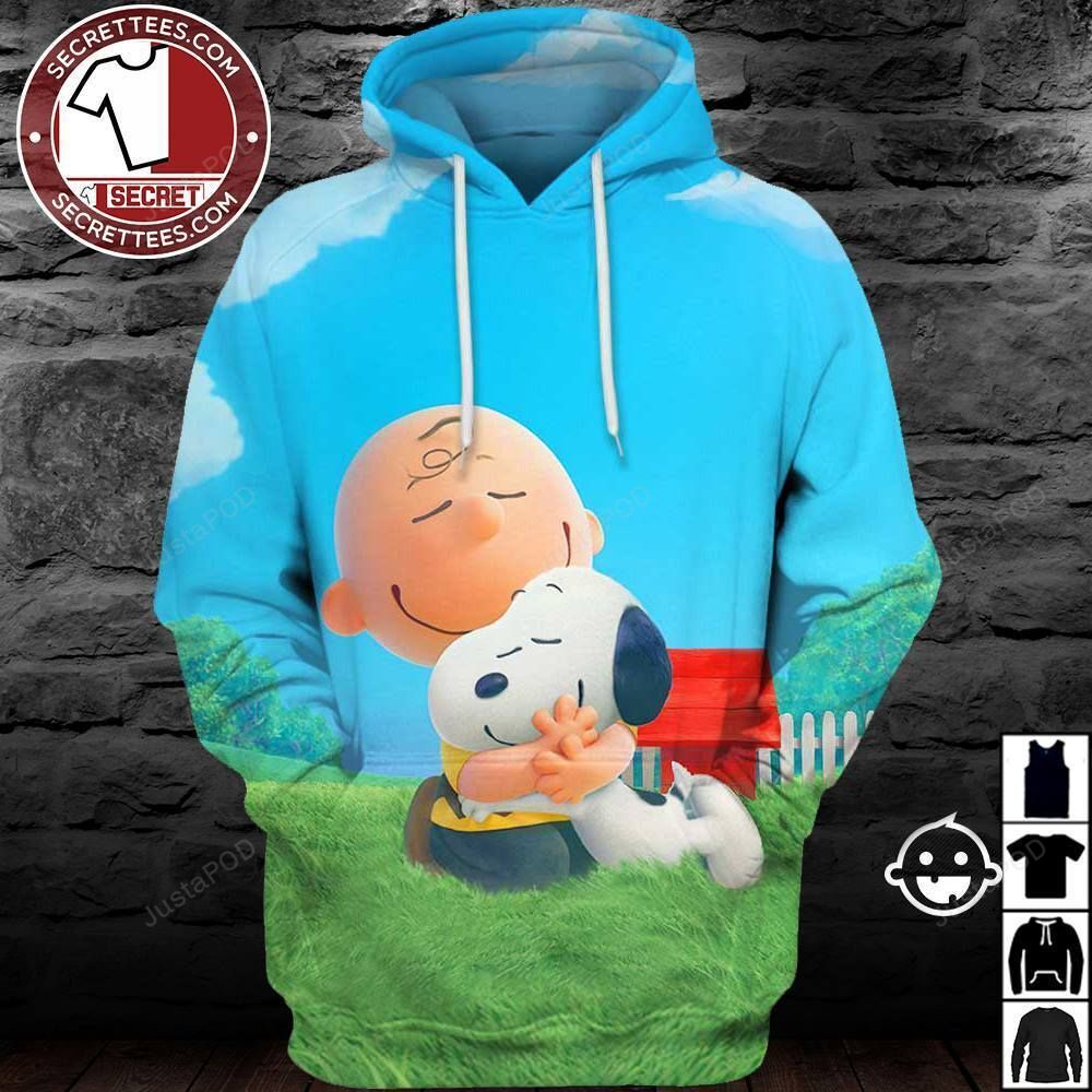 Snoopy Peanuts 3d All Over Print Hoodie Zip-up Hoodie-trungten-x6r45