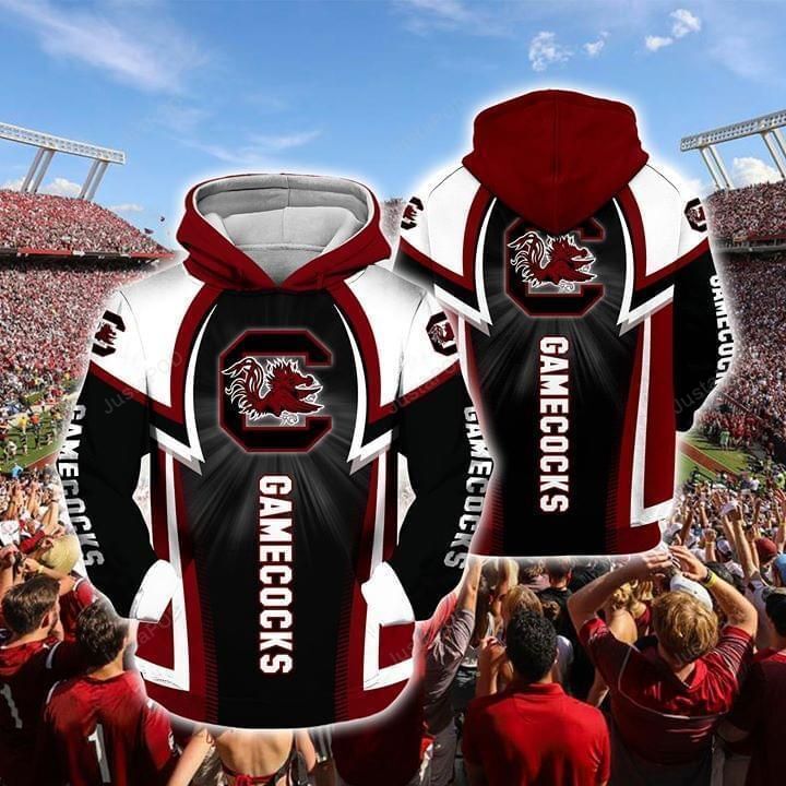 South Carolina Gamecocks Ncaa 3d All Over Print Hoodie Zip-up Hoodie