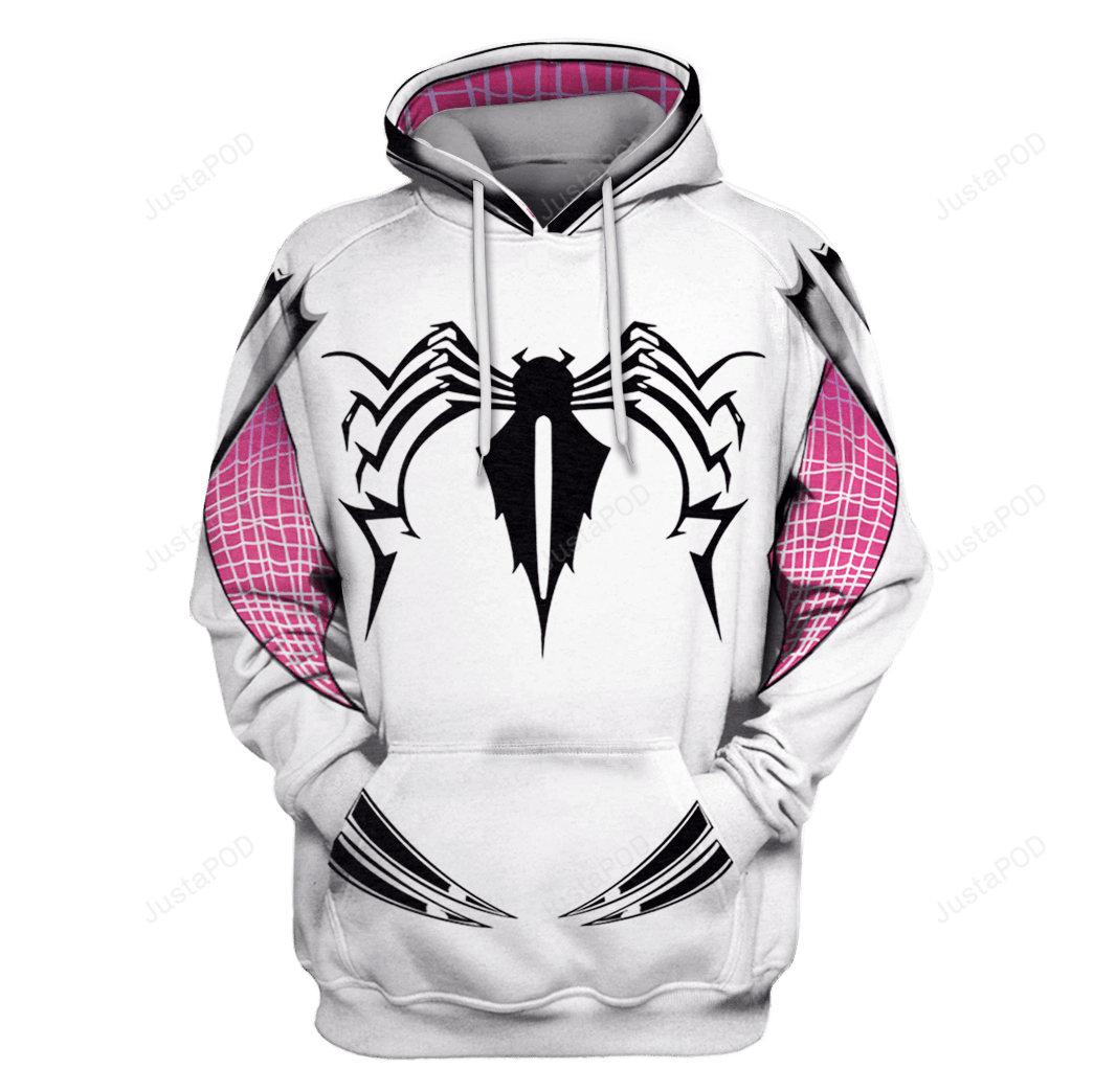 Spider Man Gwen Stacy 3d All Over Print Hoodie