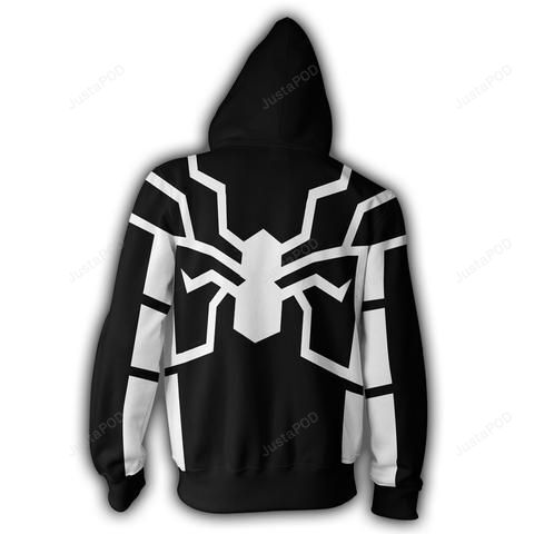 Spiderman Hoodie Spiderman Future Foundation Zip Up 3d All Over Printed Hoodie Zip-up Hoodie