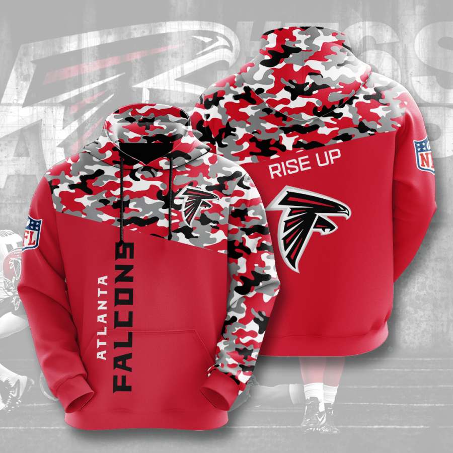 Atlanta Falcons Hoodie 2020 3d Shirt All Overprint Sweatshirt Hoodie 3d Royal Size X