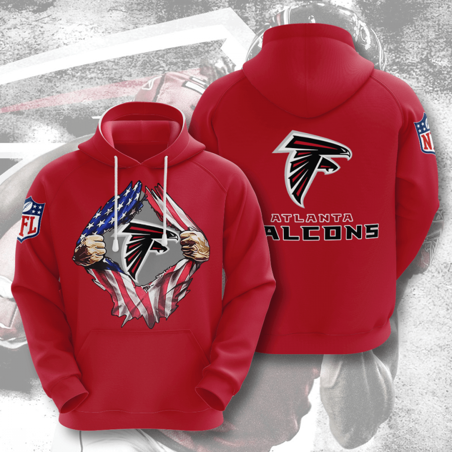 Atlanta Falcons Hoodie 2020 3d Style All Overprint Sweatshirt Hoodie 3d Royal Size X