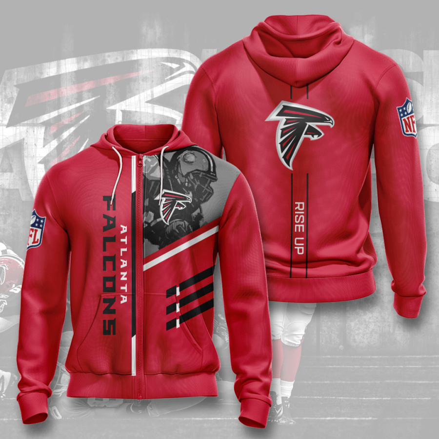 Atlanta Falcons Zip Hoodie 2020 All Over Print Shirt All Ove Clothes Hoodie 3d Navy Size Xl