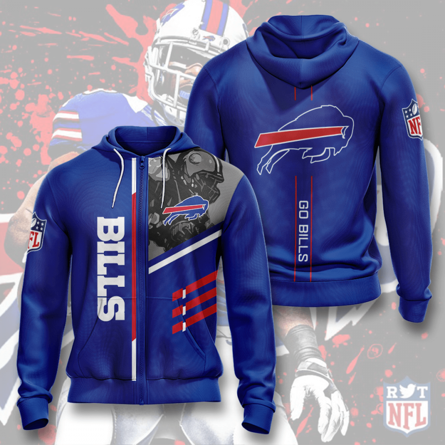 Buffalo Bills Zip Hoodie 2020 All Over Print Shirt All Overp Vneck Hoodie 3d Sport Grey Size 3xl