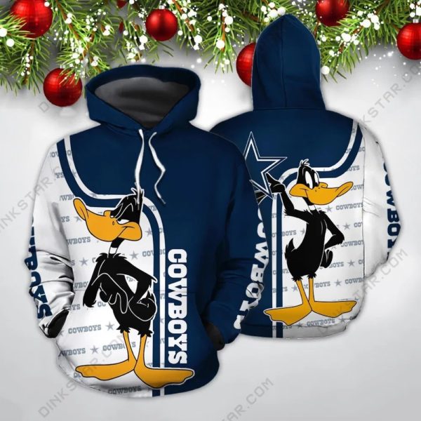 Dallas Cowboys Nfl Daffy Duck Men And Women 3d Full Printing Hoodie Shirt Dallas Cowboys Nfl Daffy Duck 3d Full Printing Shirt Hdltj